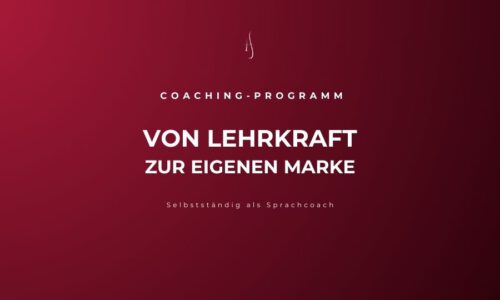 Von Lehrkraft zur eigenen Marke