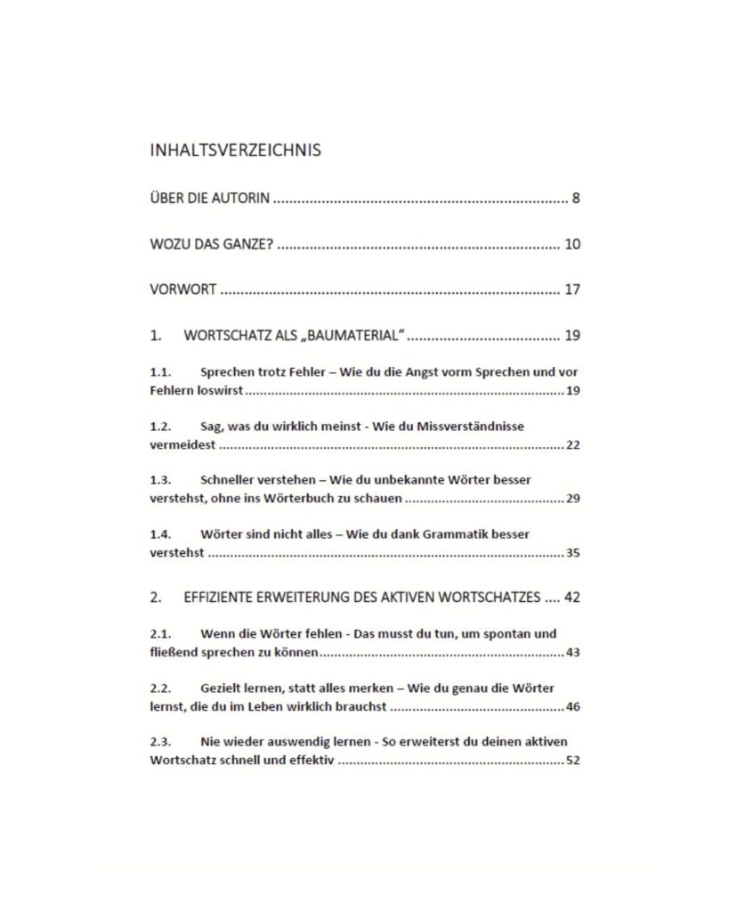 E-Book "Ich will spontan Deutsch sprechen" - Der 2. Schritt zur sicheren Kommunikation