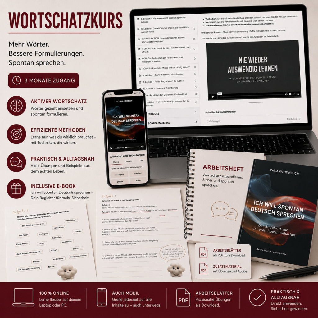 Wortschatz-Kurs