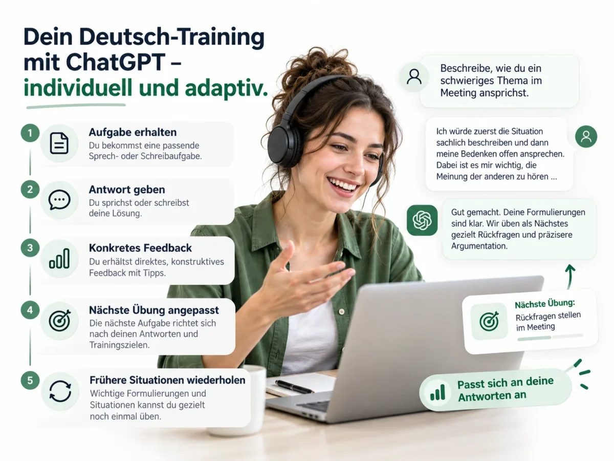Dein persönlicher Deutschtrainer mit ChatGPT – Bild 2